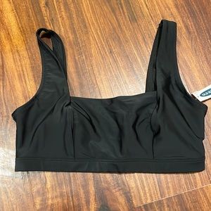 Old Navy Bikini Top. Size L. Black